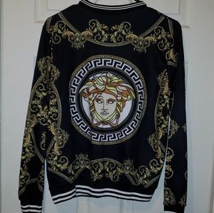 Versace print jacket